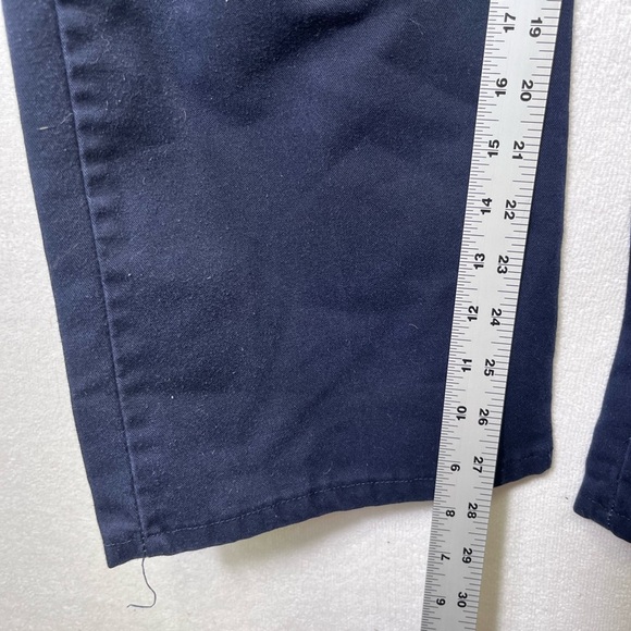 FedEx Cargo Work Pants Womens 18R Navy Safety Stripes plus size comfy 2337 - Picture 4 of 7